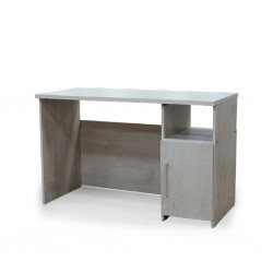 Athenas Office Table Avorio Sof P.Board 1DR/Shelf