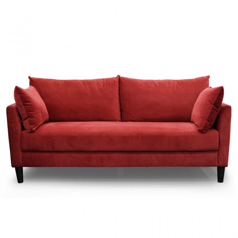 Jaguar 3 Seater Oakley Tomato Colour Fabric Jaguar 3 Seater Oakley Tomato Colour Fabric