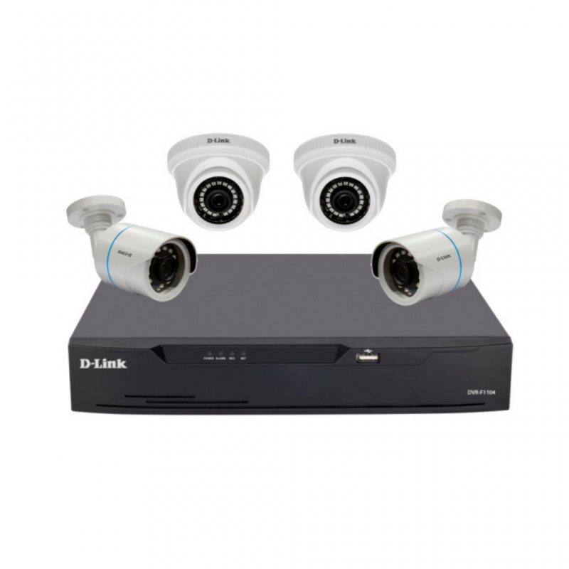 DLINK 4 Cameras Kit DCS-P4 DLINK 4 Cameras Kit DCS-P4