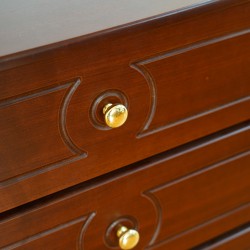 Denver Chest of Drawers Sapele MDF