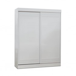 Prestige Wardrobe 2 Doors White Particle Board
