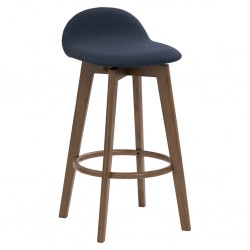 Mora Bar Chair Cocoa/Navy Color