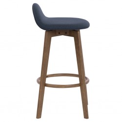 Mora Bar Chair Cocoa/Navy Color