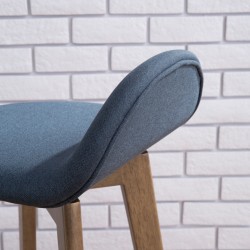 Mora Bar Chair Cocoa/Navy Color