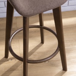 Mora Bar Chair Dark Chestnut/Chestnut Color