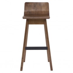 Ava Lowback Bar Chair Cocoa Color