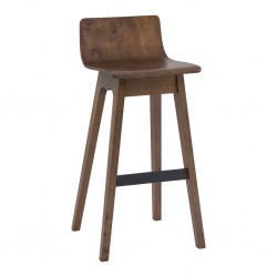 Ava Lowback Bar Chair Cocoa Color