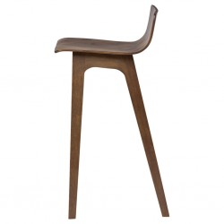 Ava Lowback Bar Chair Cocoa Color