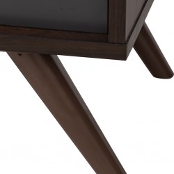 Blackburn Low TV Cabinet Columbia/Dark Grey Color