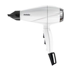 Babyliss 6704WE 2000W Speed Pro WH Silver Hair Dryer 5YW "O"