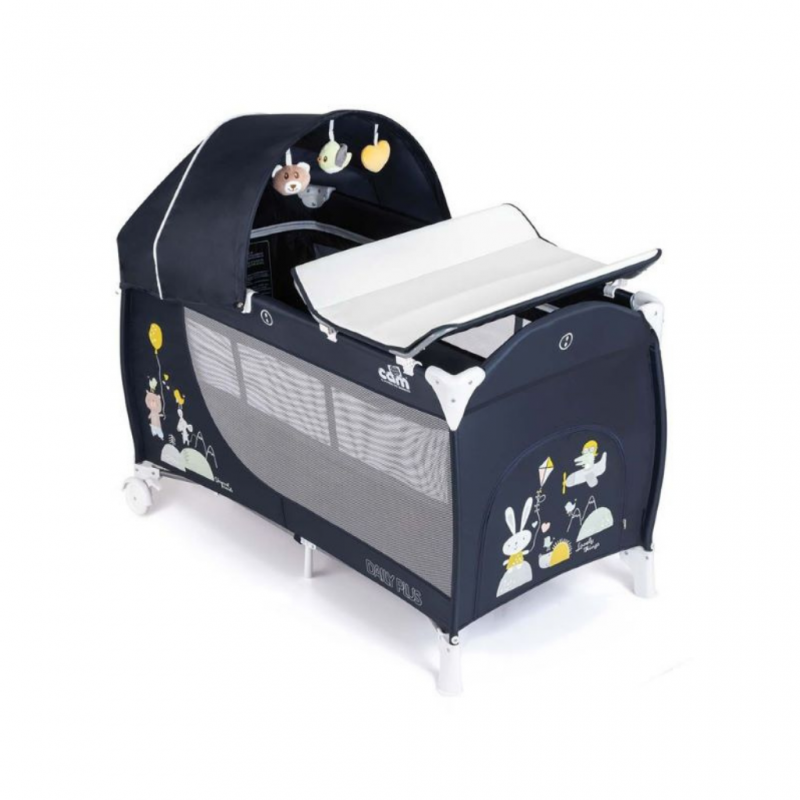 Cam Daily Plus Travel Cot - Lovely Friends Cam Daily Plus Travel Cot - Lovely Friends