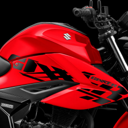 Suzuki GSX150DFZ Red motorbike