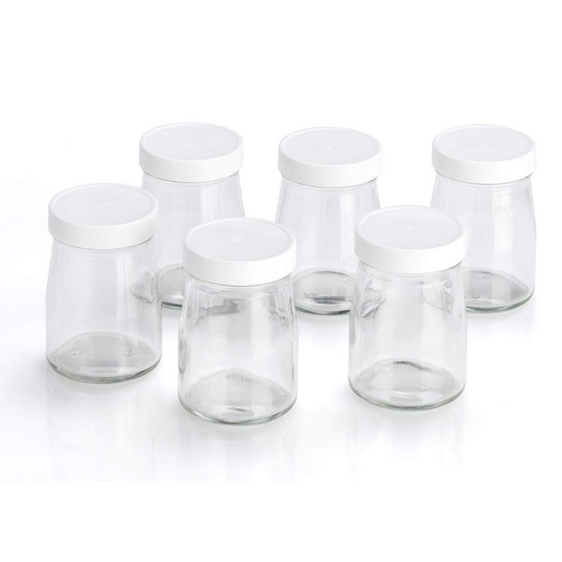 Cuisinart YM401E Set Of 6x125ml Glass Gars For YM400E "O" Cuisinart YM401E Set Of 6x125ml Glass Gars For YM400E "O"