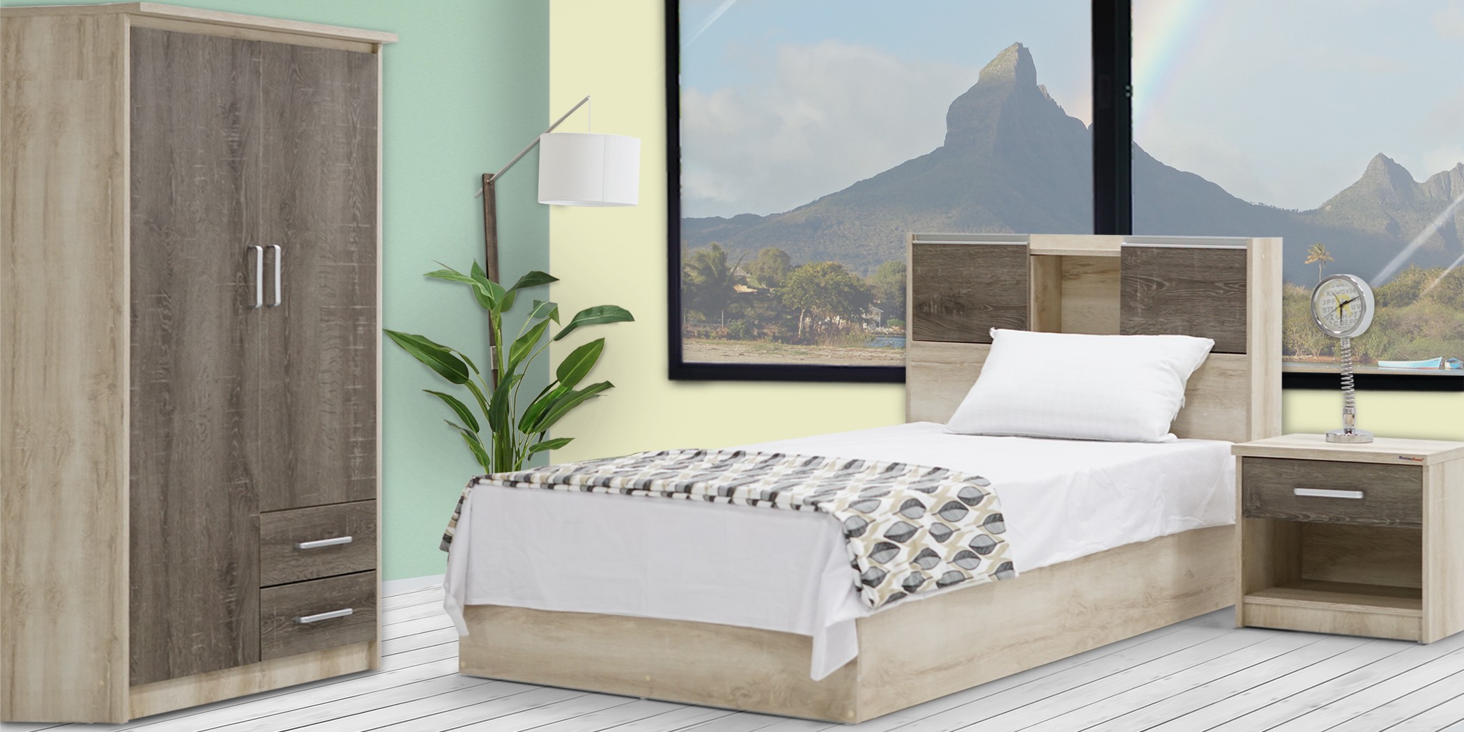 Joy Bedroom Set 90x190 cm PB Castillo Joy Bedroom Set 90x190 cm PB Castillo