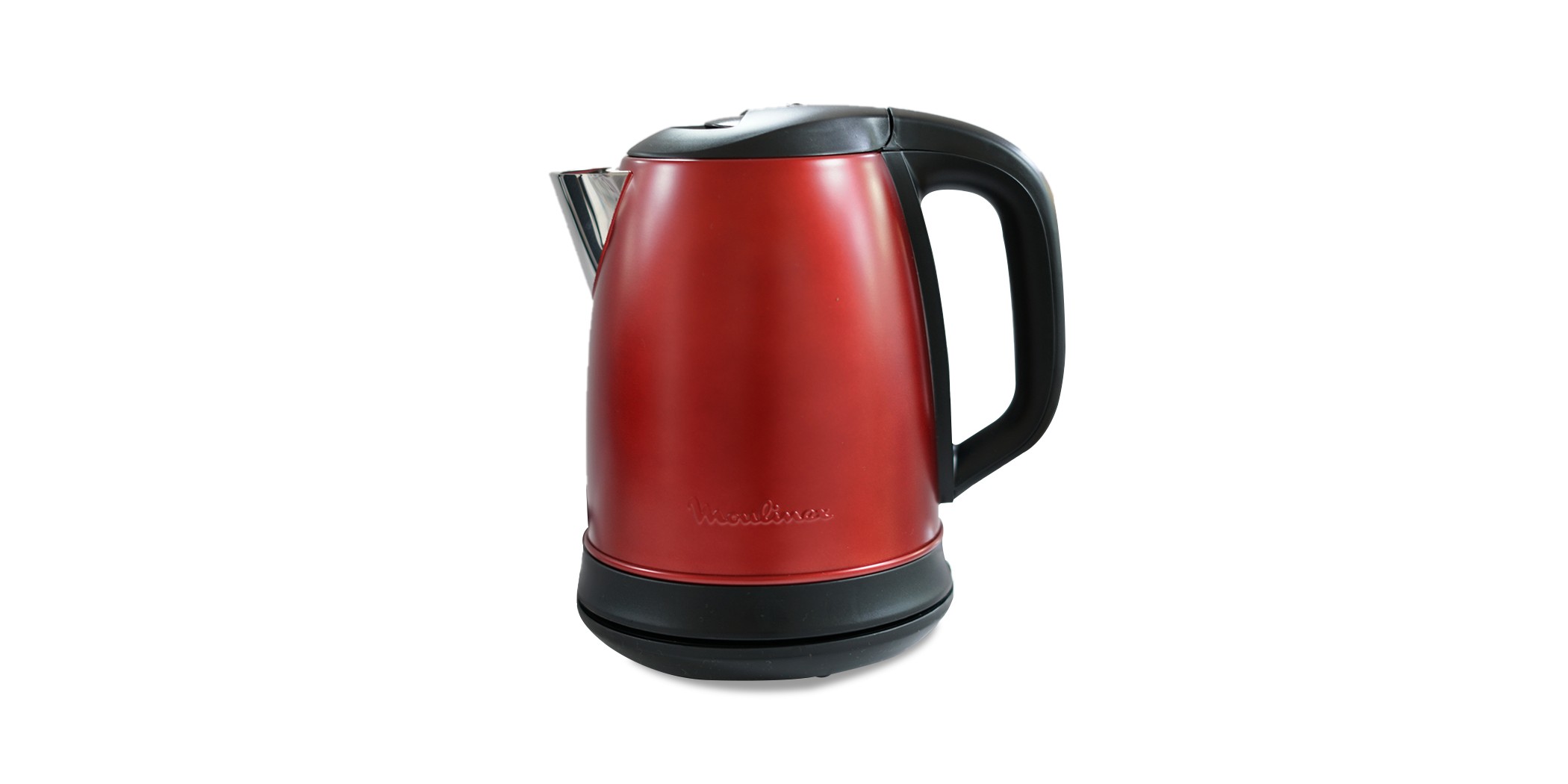 Moulinex BY550510 Subito 1.7L S/S Red Kettle