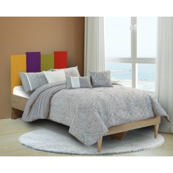 Appleton Bed 100x200 cm Sonoma & Mixed Colors