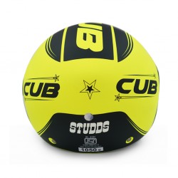 Studds Cub D4 Matt Neon Yellow N9 06983  Helmet