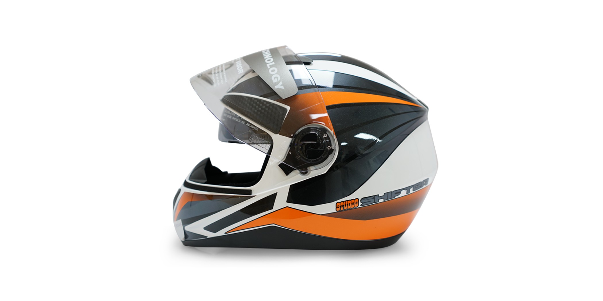 Studds Shifter D2 White N10 06972 Helmet
