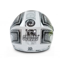 Studds Track D1 White N4 06982 Helmet