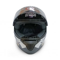 Studds Thunder D6 Black N6 06973 Helmet