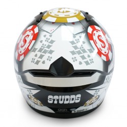 Studds Thunder D6 Black N6 06973 Helmet