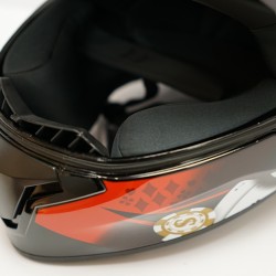 Studds Thunder With Graphics D6 06974 Helmet