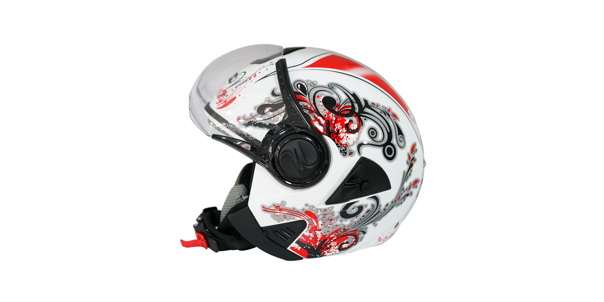 Studds Downtown D1 White N2 06980 Helmet