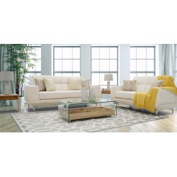 Dellinger Sofa 3+2 in Fabric Sachi