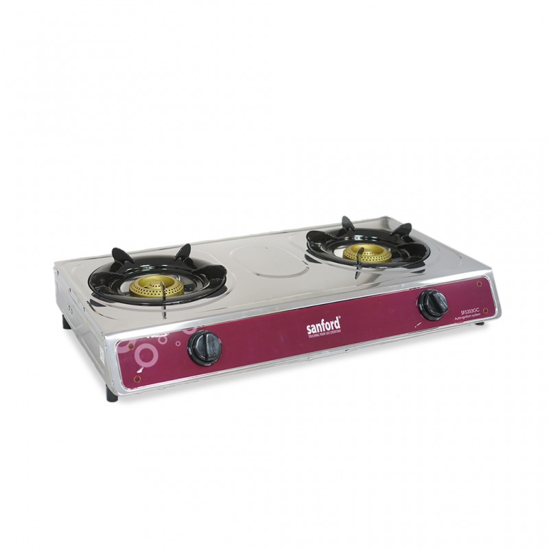 Sanford SAN253 SF5353GC 2YW Double SS Gas Stove "O"