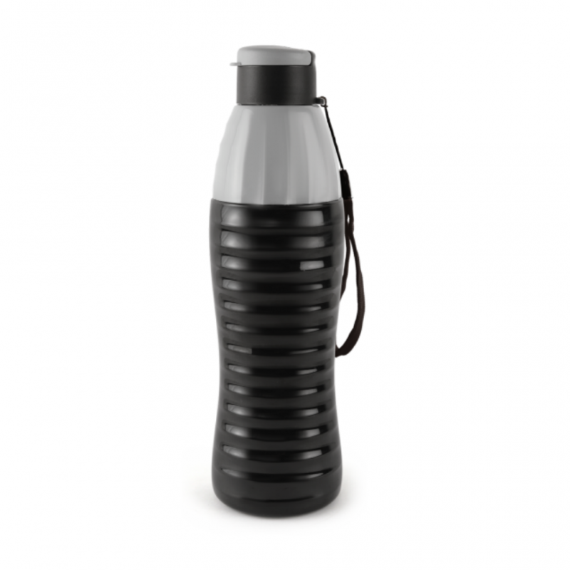 Koreaans Biscuit Uitgaan van Cello CEL033 Puro Fashion Black 900ml Insulated Water Bottle "O"
