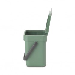 Brabantia 129865 3L Fir Green Sort & Go Waste Bin 5YW "O"