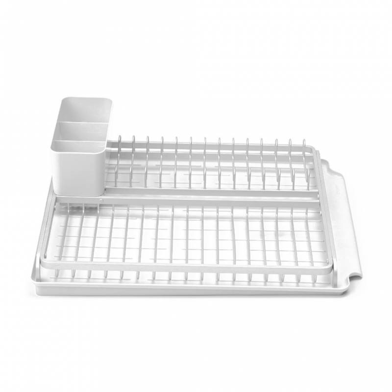 Compact dish drying rack, 46.3 x 20 x 12.6 cm - Brabantia