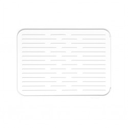 Brabantia 117466 Light Grey Silicone Dish Drying Mat 5YW "O"