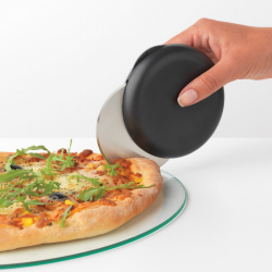 Brabantia 123009 TASTY+ Dark Grey Pizza Cutter + Blade Guard 5YW "O"