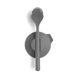 Brabantia 117589 Dark Grey Dish Brush With Suction Cup Holder 2YW  "O"