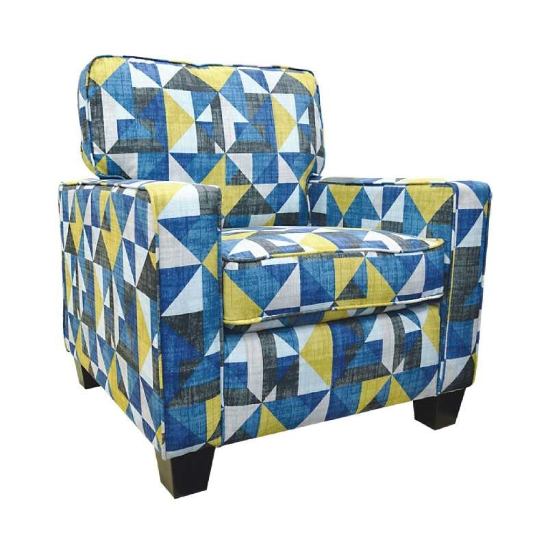 Fenway Accent Chair in Fabric Semaphore Fenway Accent Chair in Fabric Semaphore