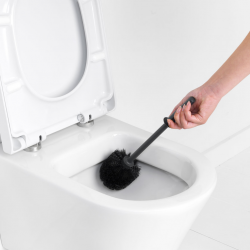 Brabantia 477324 ReNew Platinum Toilet Brush & Holder 10YW "O"