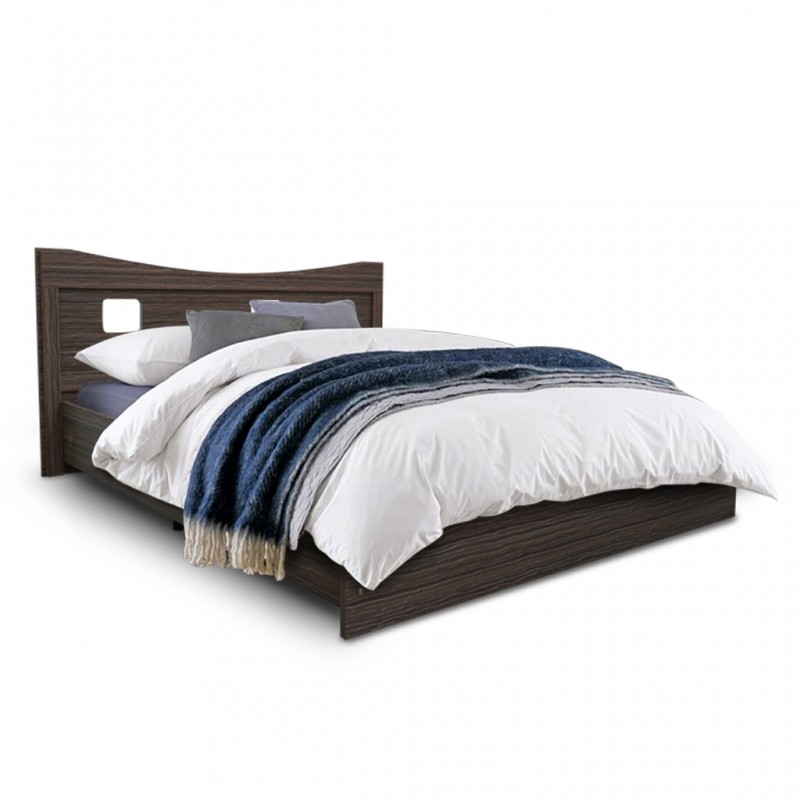 Valence Bed 150x190 cm Zebra MDF Valence Bed 150x190 cm Zebra MDF