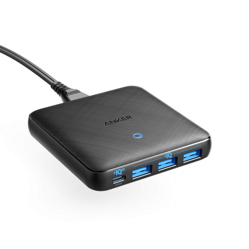 Anker PowerPort Atom III Slim(Four Ports)B2B Black Anker PowerPort Atom III Slim(Four Ports)B2B Black