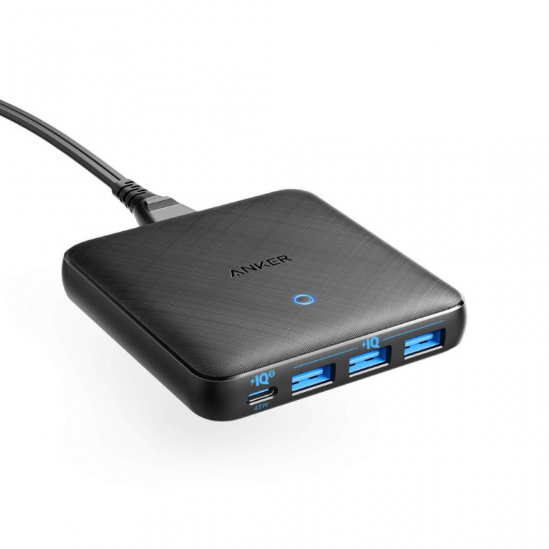 Anker PowerPort Atom III Slim(Four Ports)B2B Black