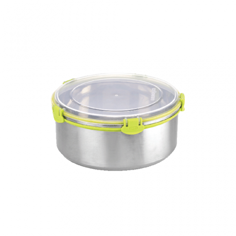 Cello CEL072 Max Fresh Estella Green 2000mlS/Steel Food Container Cello CEL072 Max Fresh Estella Green 2000mlS/Steel Food Container