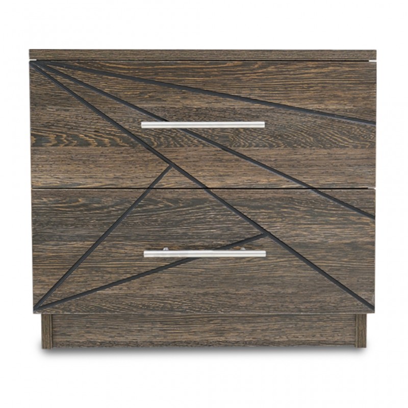 Rainbow Night Table MDF Light Wengue Rainbow Night Table MDF Light Wengue