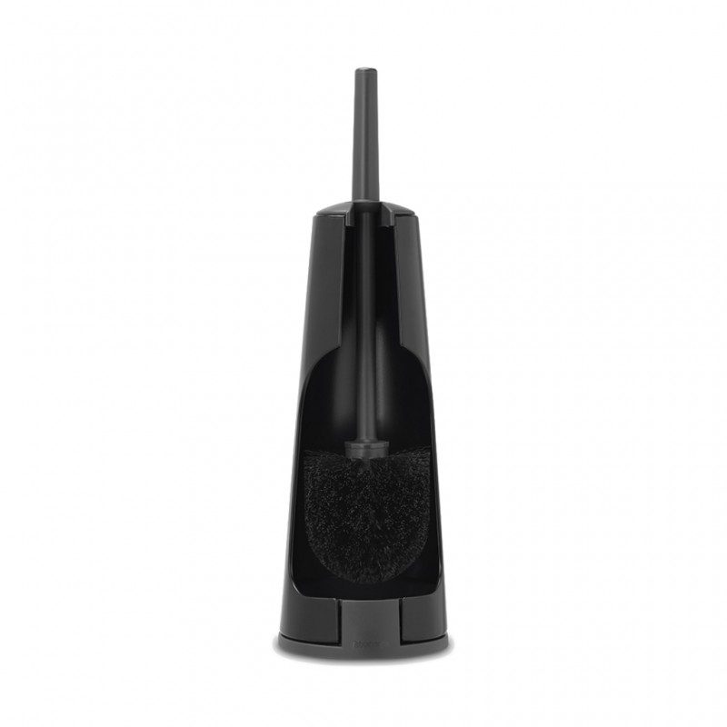 Brabantia 108587 ReNew Matt Black Toilet Brush & Holder 10YW "O"