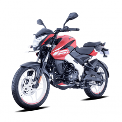 Bajaj Pulsar NS 160 FI Red/White 160cc Motorbike