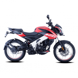 Bajaj Pulsar NS 160 FI Red/White 160cc Motorbike