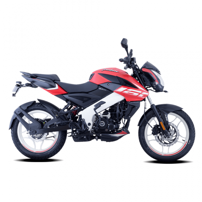 Bajaj Pulsar NS 160 FI Red White 160cc Motorbike