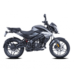 Bajaj Pulsar NS 160 FI Grey/White 160cc Motorbike