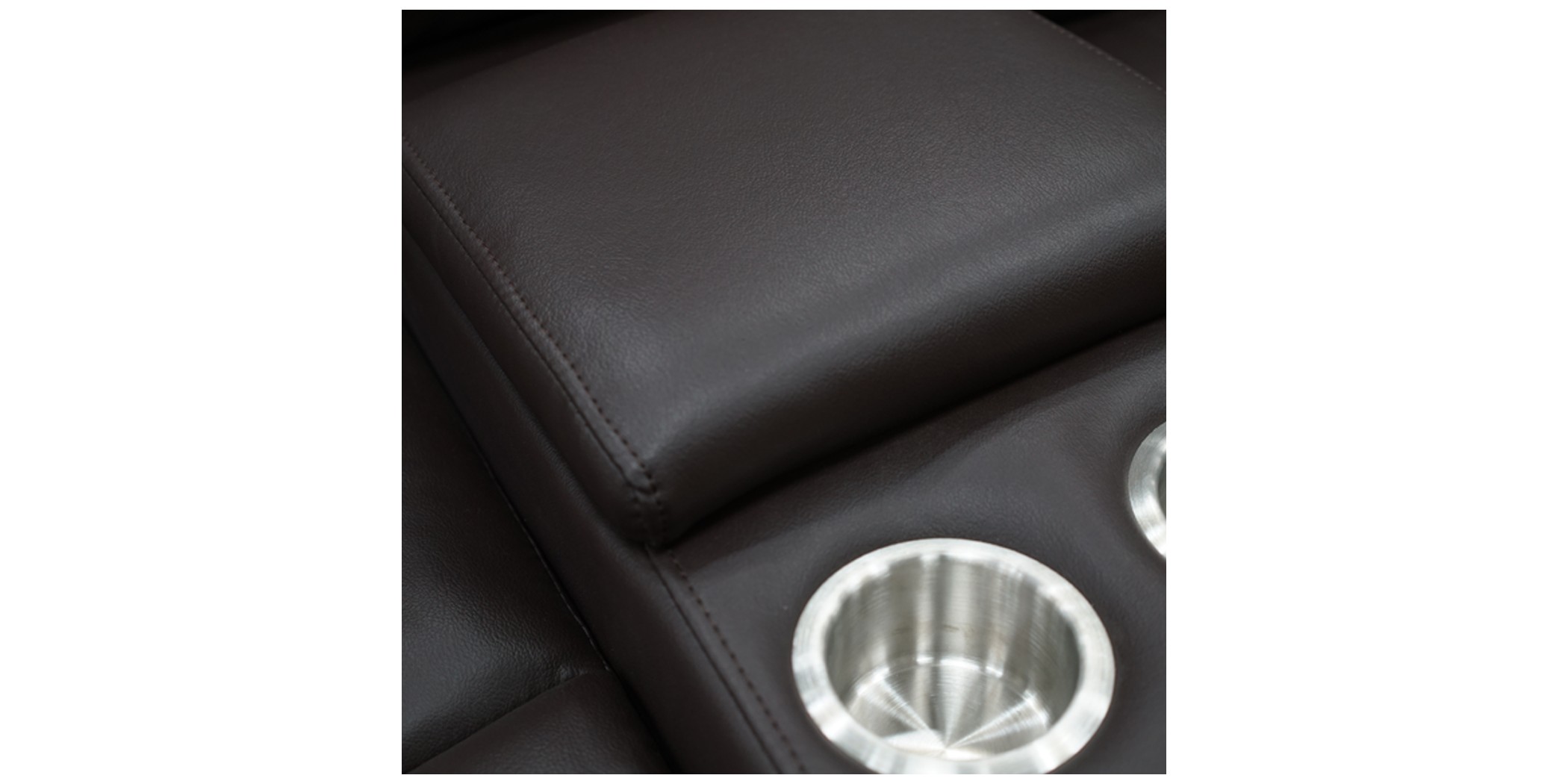 Veneto Sofa 3+2 Brown Leather Gel