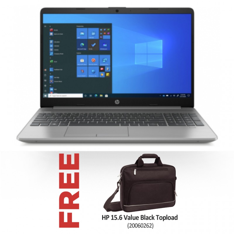 HP 250 G8 Intel Core i5-1035G1 Dark ash silver & Free HP 15.6 Value Black Topload/ T9B50AA/ABB