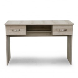 Azell office table with 2 drawers MDF greyish grey